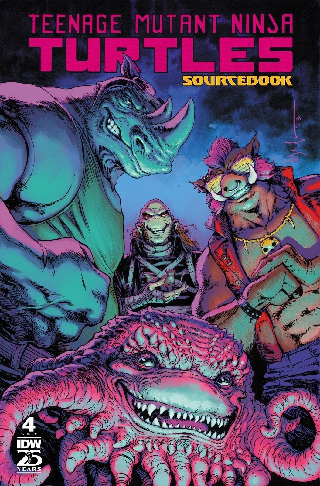 Teenage Mutant Ninja Turtles: Sourcebook #4 Cover A (Wachter) PRESALE 7/3/24