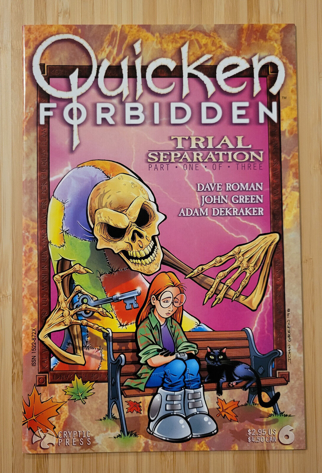 Quicken Forbidden #6 (1999, Cryptic) Dave Roman, John Green, Adam Dekraker