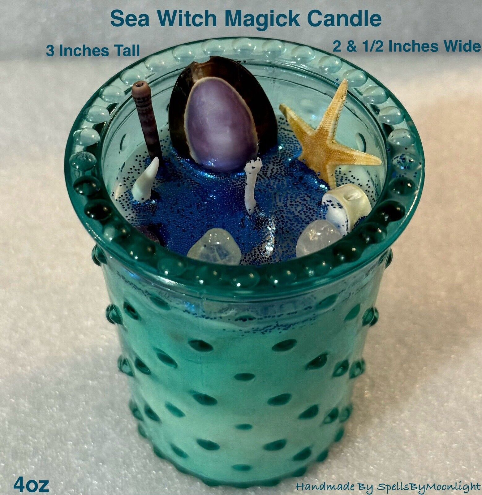 Sea Witch Candle Sea Witch Ritual Candle 4oz