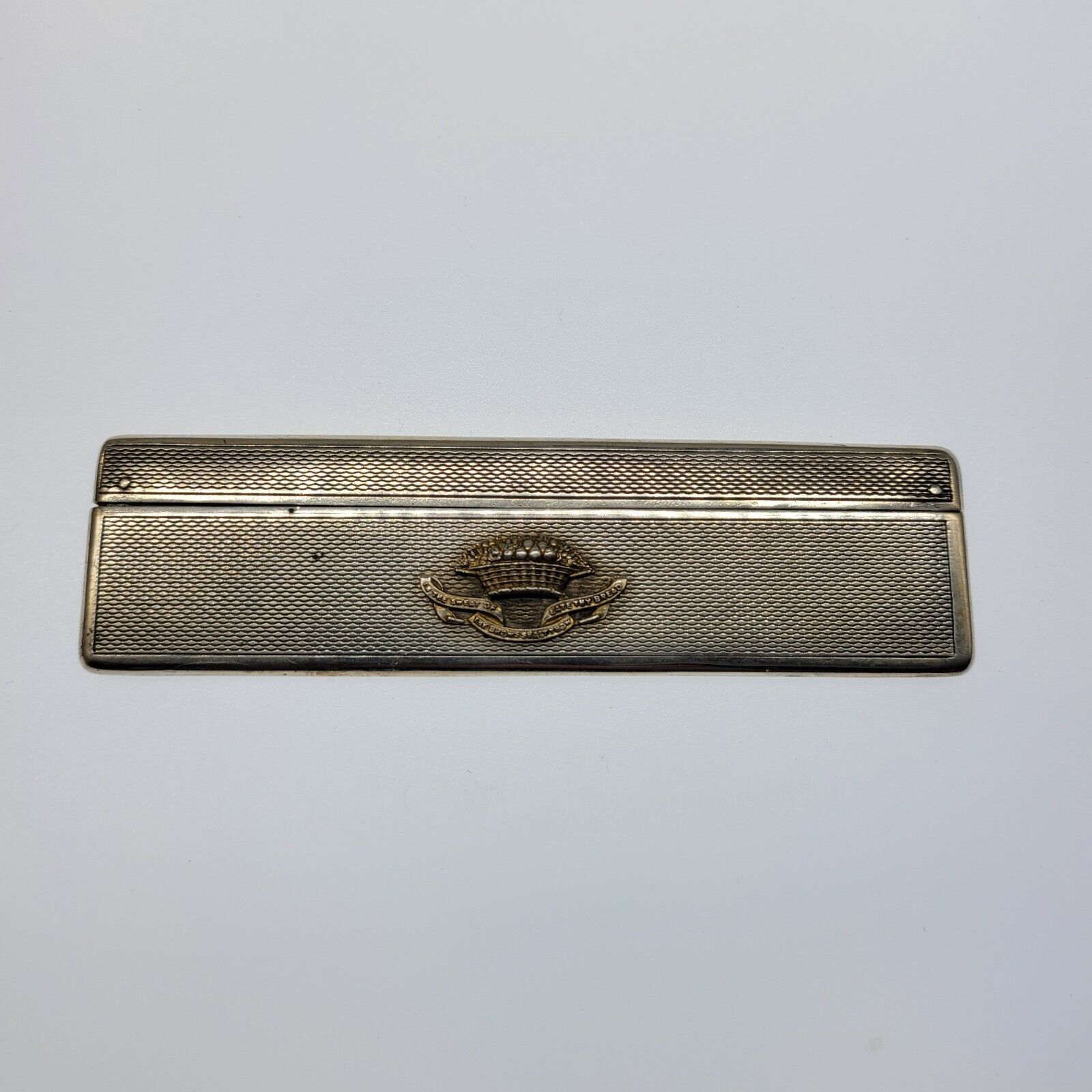 Art Deco period Asprey\'s 925 Silver Comb in Case
