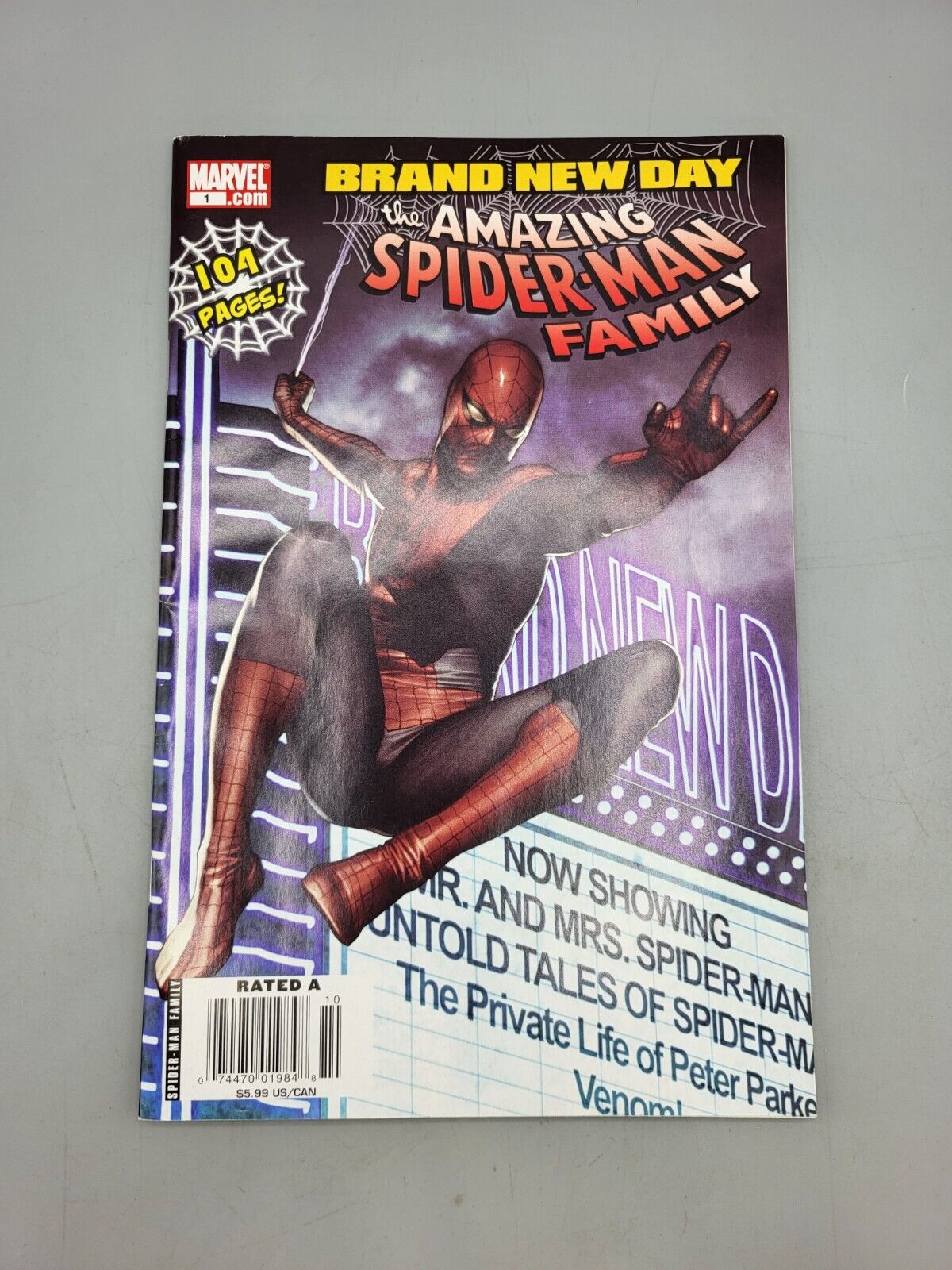 Amazing Spider-Man Family Vol 1 #1 Oct 2008 48 Hours Newsstand Marvel Comic Book