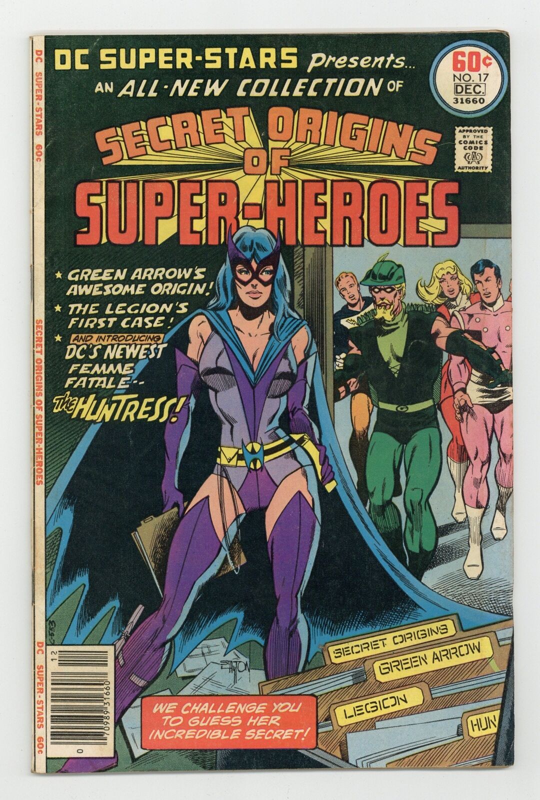 DC Super Stars #17 VG 4.0 1977 1st app. second Huntress Helena Wayne