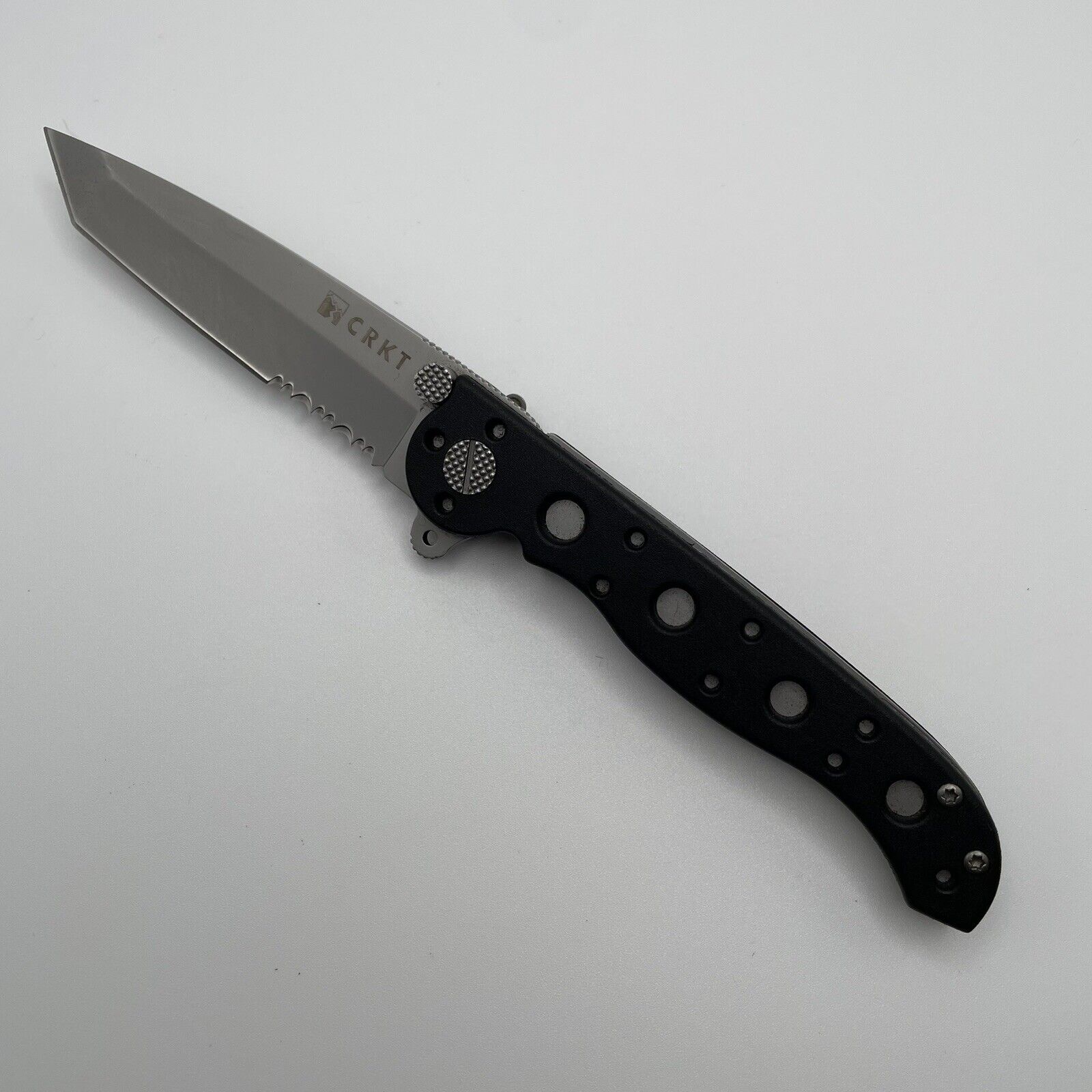 CRKT M16-10Z Pocketknife Combo Edge Blade Carson Design Auto LAWKS & Clip EDC