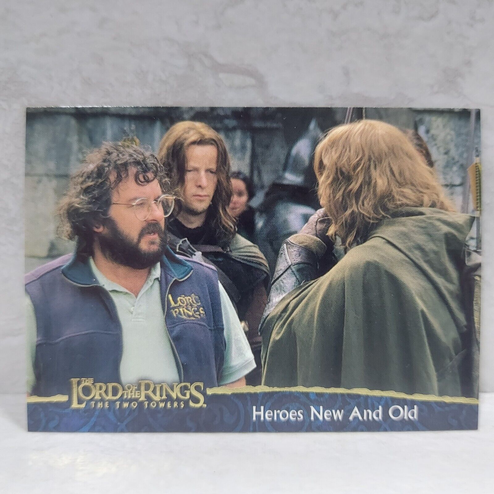 LOTR The Two Towers Heroes New And Old #81 Card Topps 2002