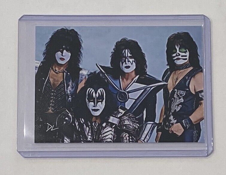 KISS Limited Edition Artist Signed “Rock Icons” Trading Card 3/10