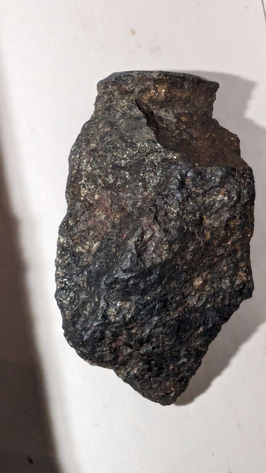  Golden Pallasite  14k 21.82gs Meteorite Fragment Piece