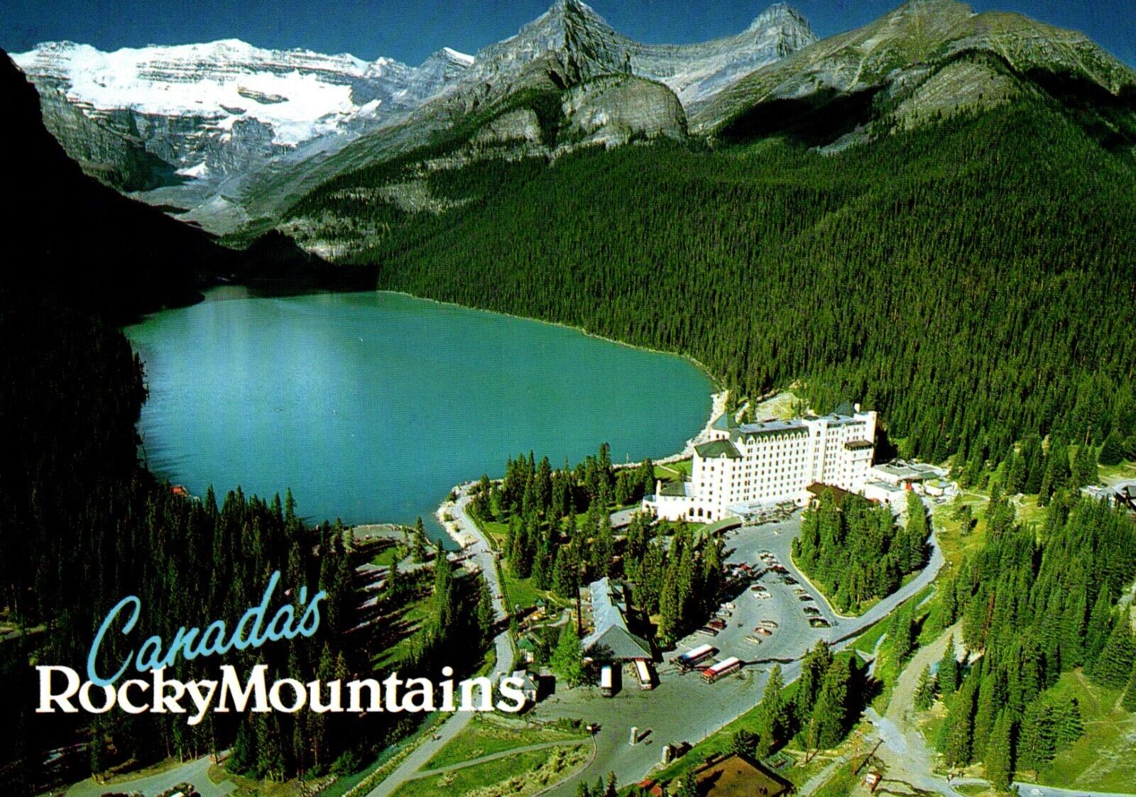 Chateau Lake Louise Banff National Park Canada Postcard