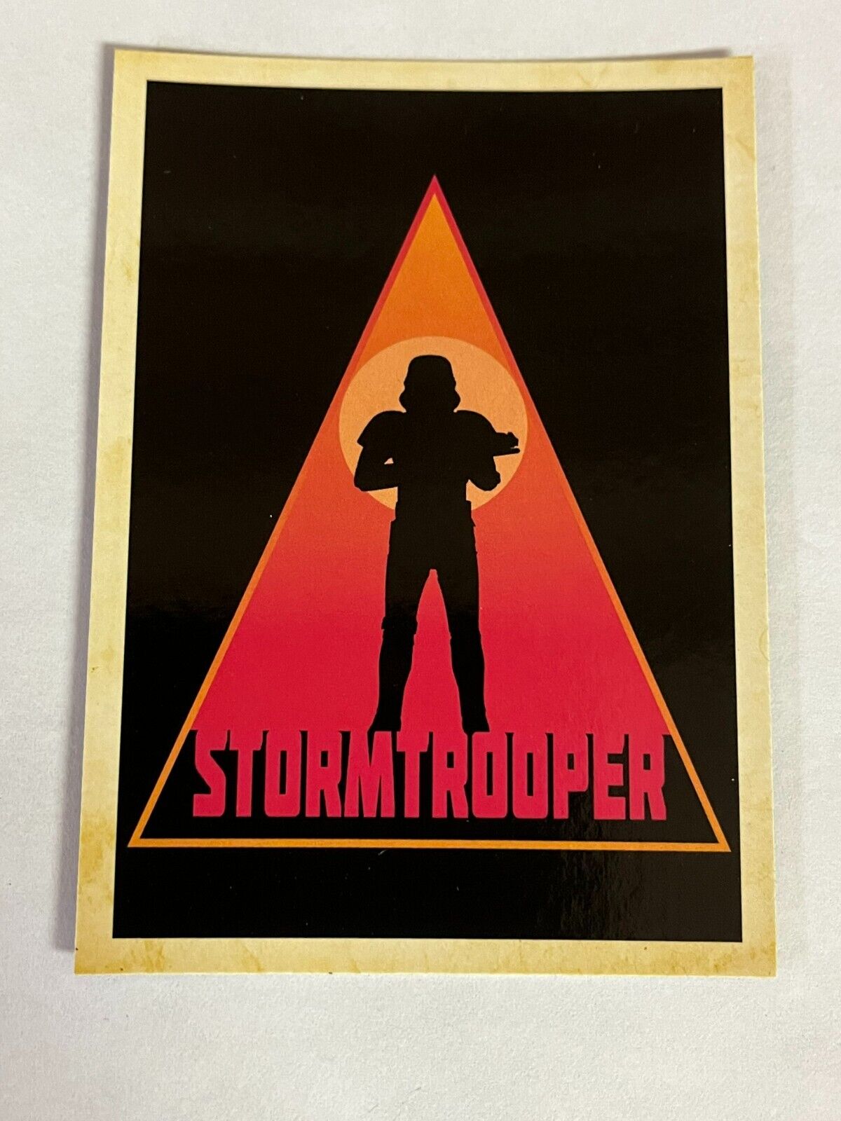 2018 Topps Solo A Star Wars Story Silhouettes Insert Card SL-10 Stormtrooper
