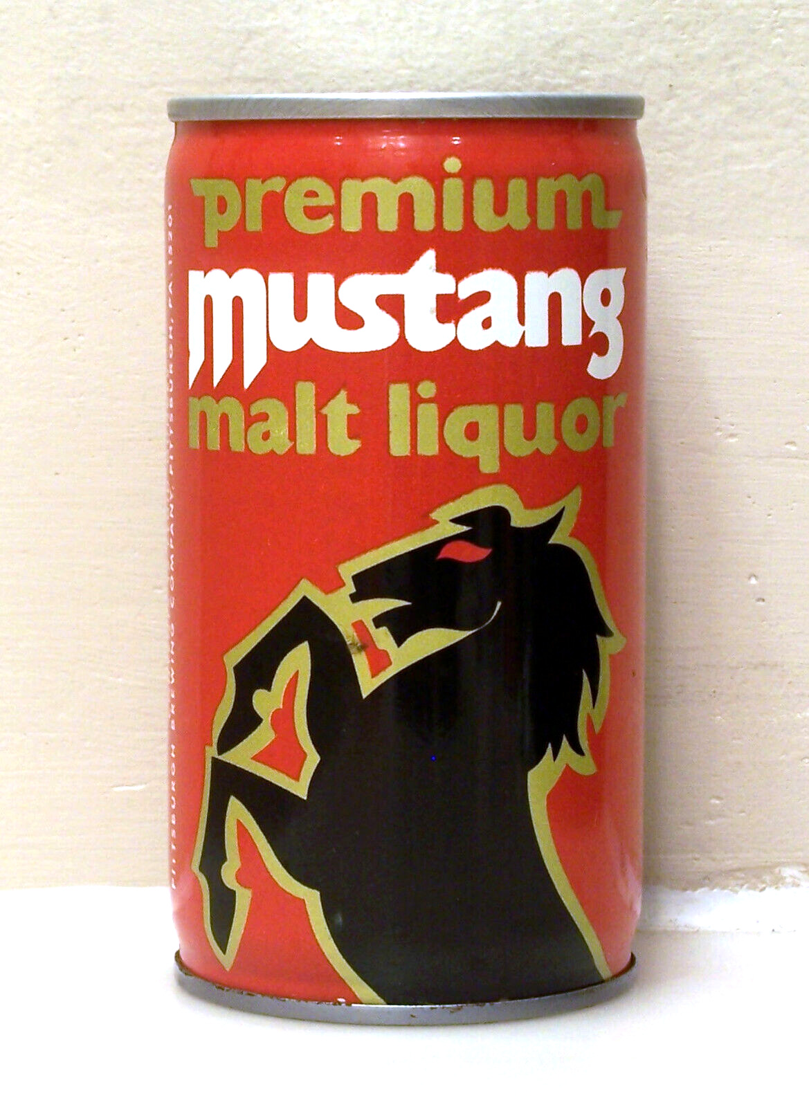 MUSTANG Malt Liquor C/S BO beer can