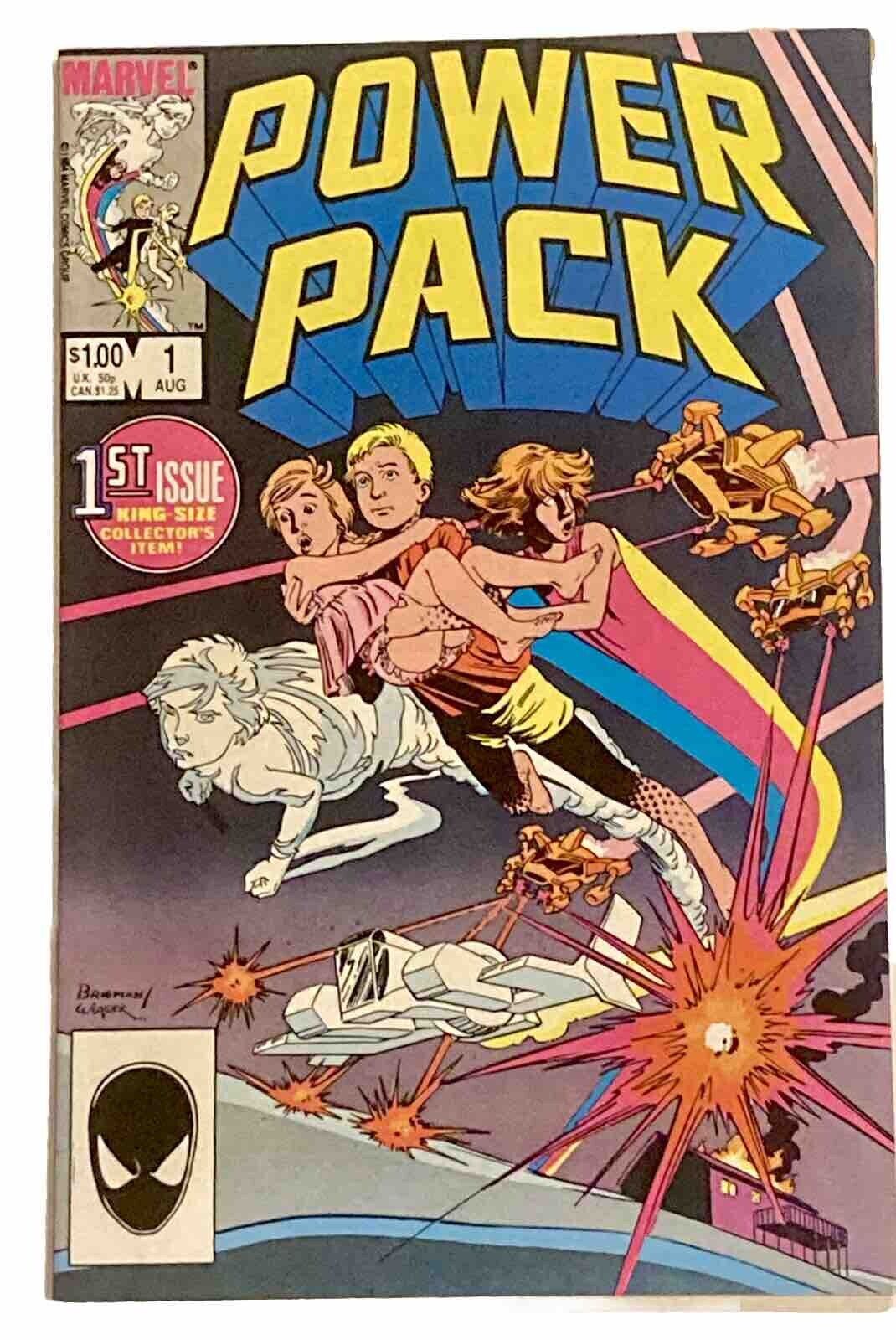 Power Pack #1 1984 9.0 VF/NM 🔑 1st Power Pack