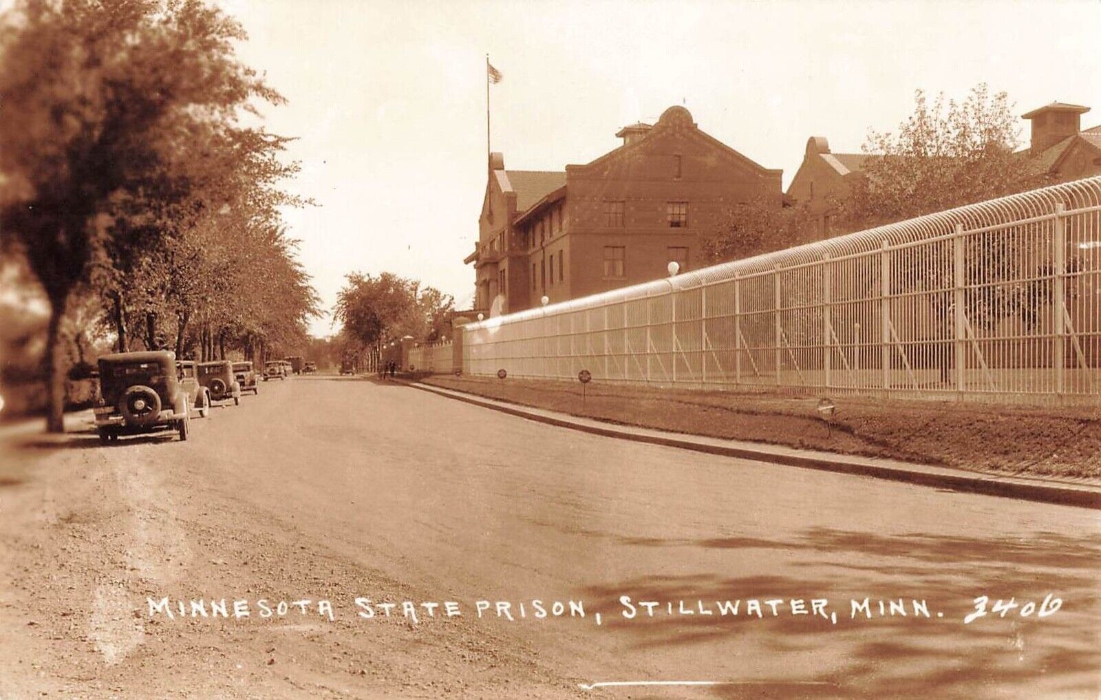Real Photo Postcard Stillwater MN Minnesota State Prison RPPC About 1947     L2*
