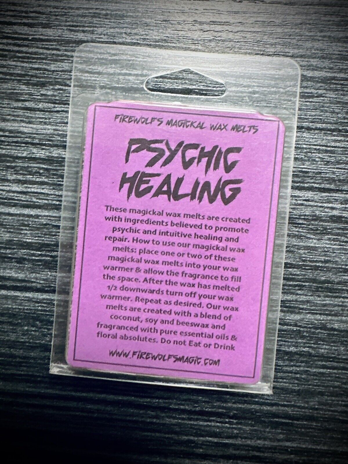 Psychic Healing Magick Wax Melts, Handmade, Organic, Witchcraft, Wicca, Hoodoo