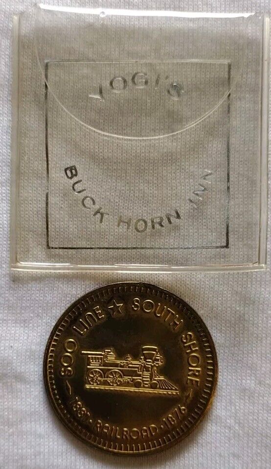 1881 to 1981 Railroad SOO Line South Shore 100 Years Trout Lake Mich.  Coin Pass