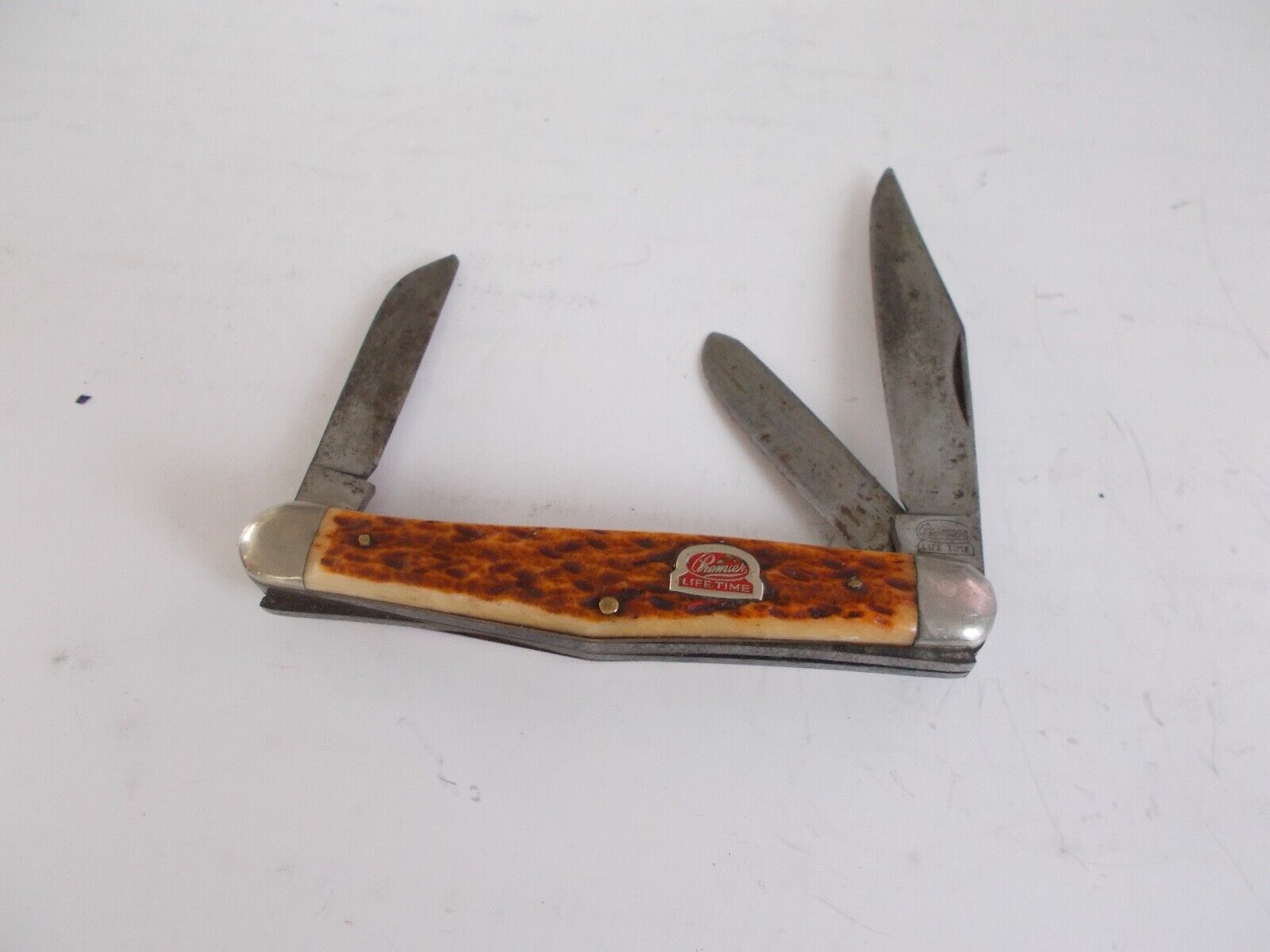 Vintage Premier Lifetime  3 Blade Pocket Knife - 77?