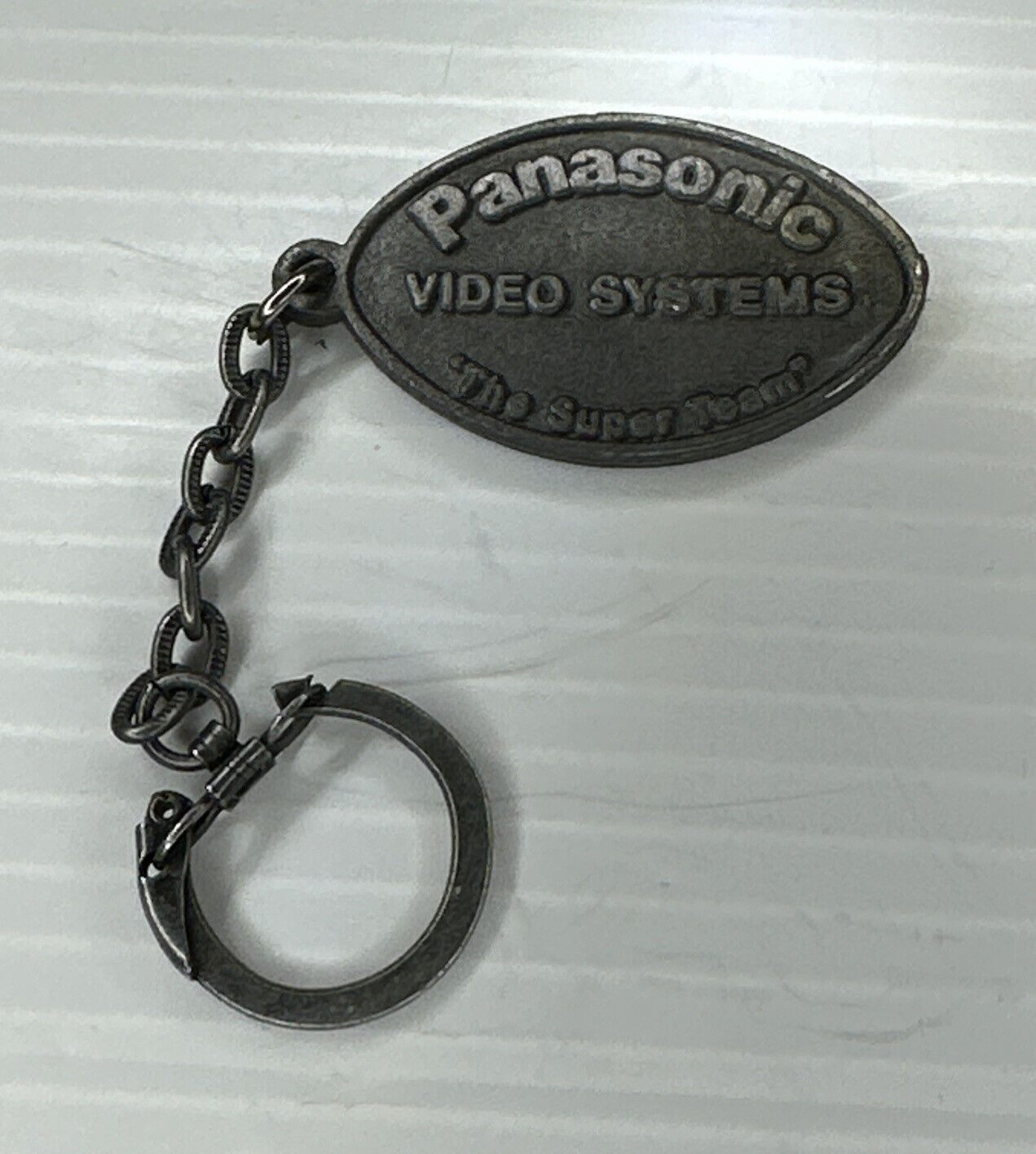 Vintage Panasonic Video Systems  Keychain Very Rare