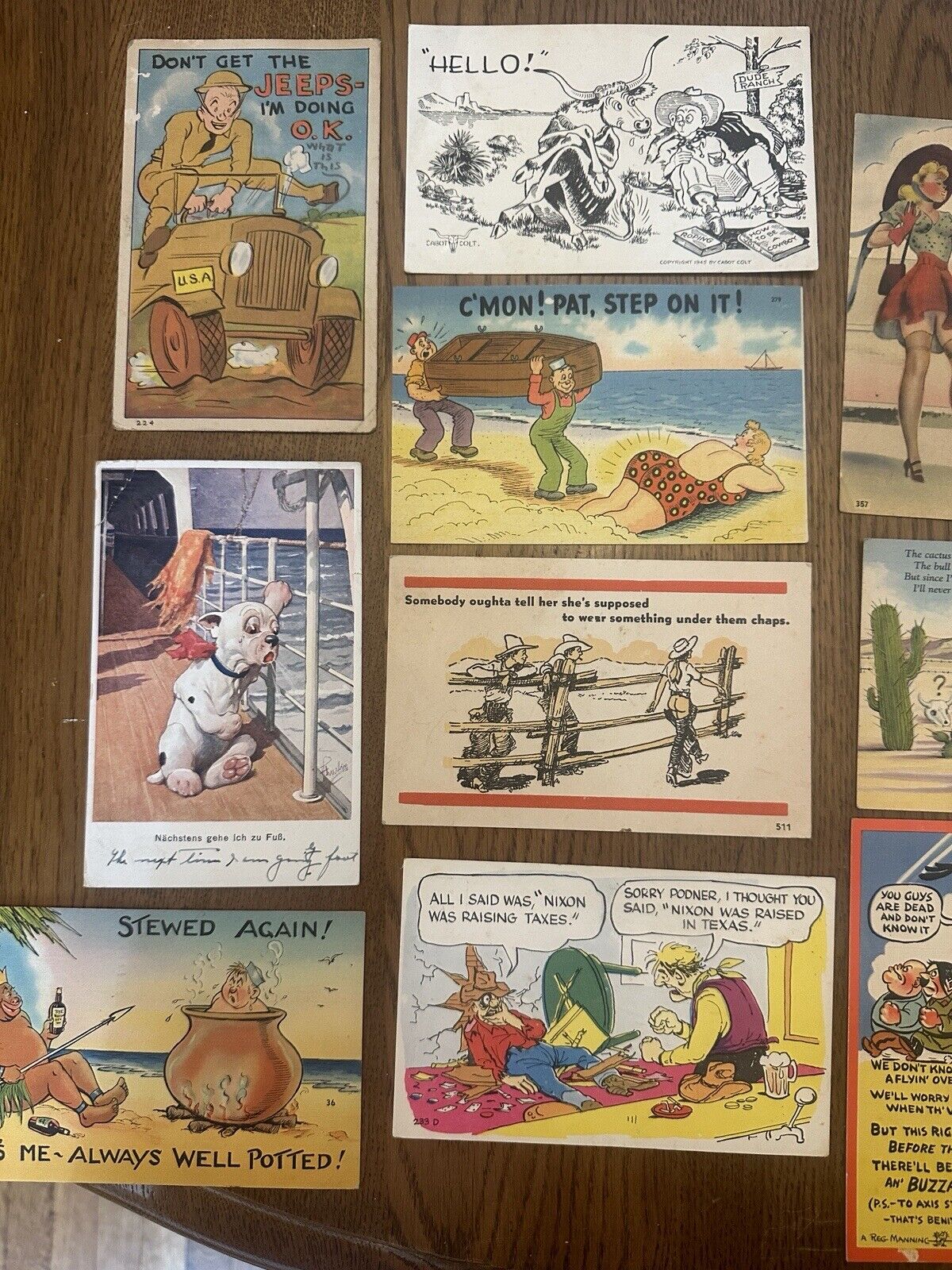 Vintage Humor Postcards (14) 1940’s-1960’s