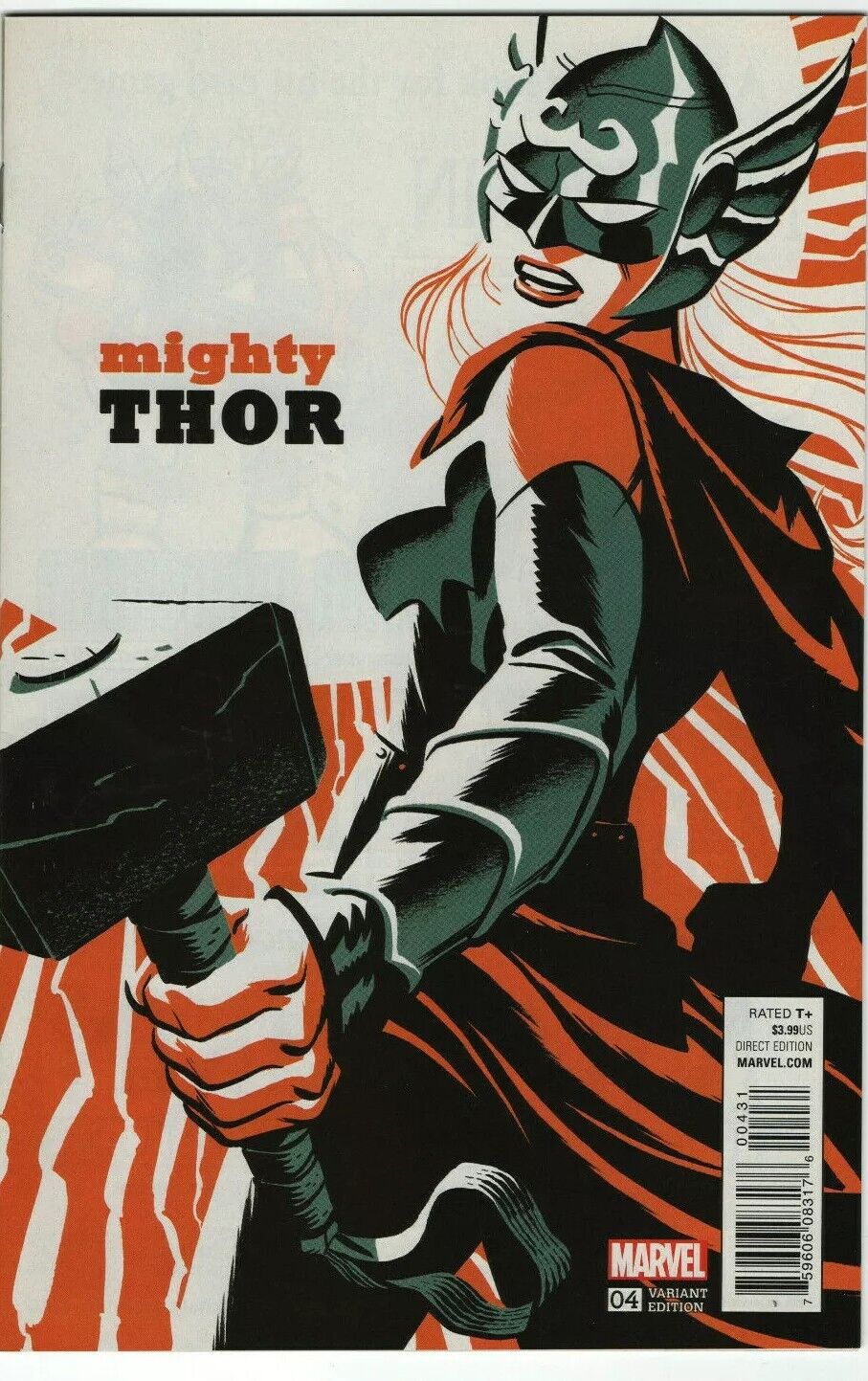 MIGHTY THOR #4 2015 MARVEL COMICS MICHAEL CHO 1:20 VARIANT JANE FOSTER 