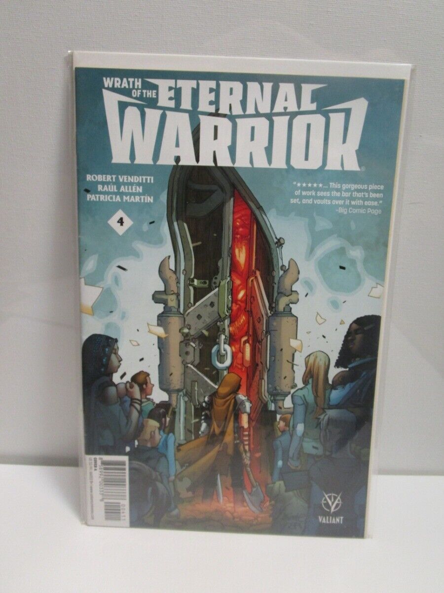Wrath of the ETERNAL WARRIOR #4 VALIANT COMICS 2016 BAGGED BOARDED