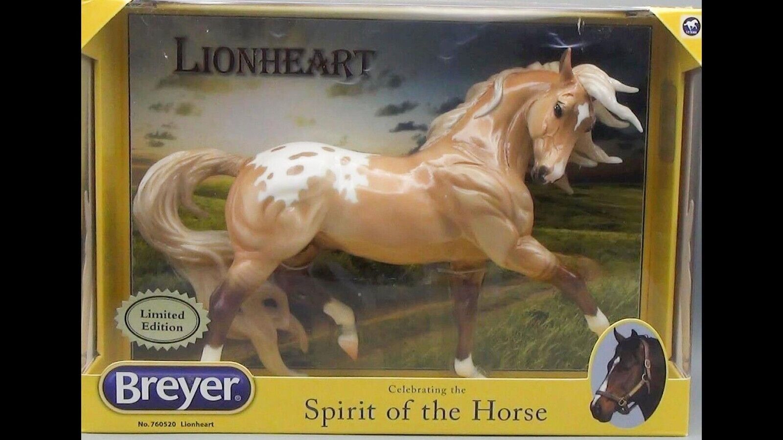 Traditional Breyer Horse GLOSSY Lionheart Dunalino 2012 Flagship Special Espirit