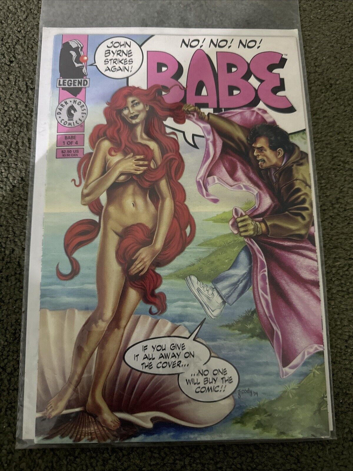 Babe #1 Dark Horse Comics 1994 John Byrne