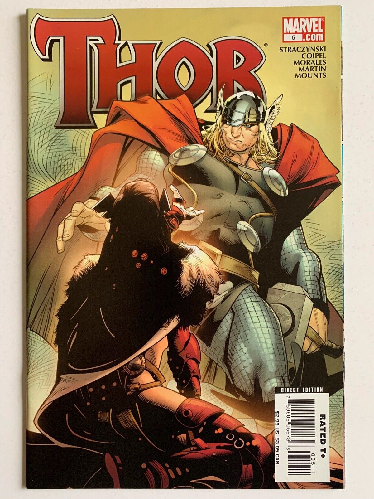 Thor #5  Marvel Comics 2007 2008 1st App of Lady Loki as a female