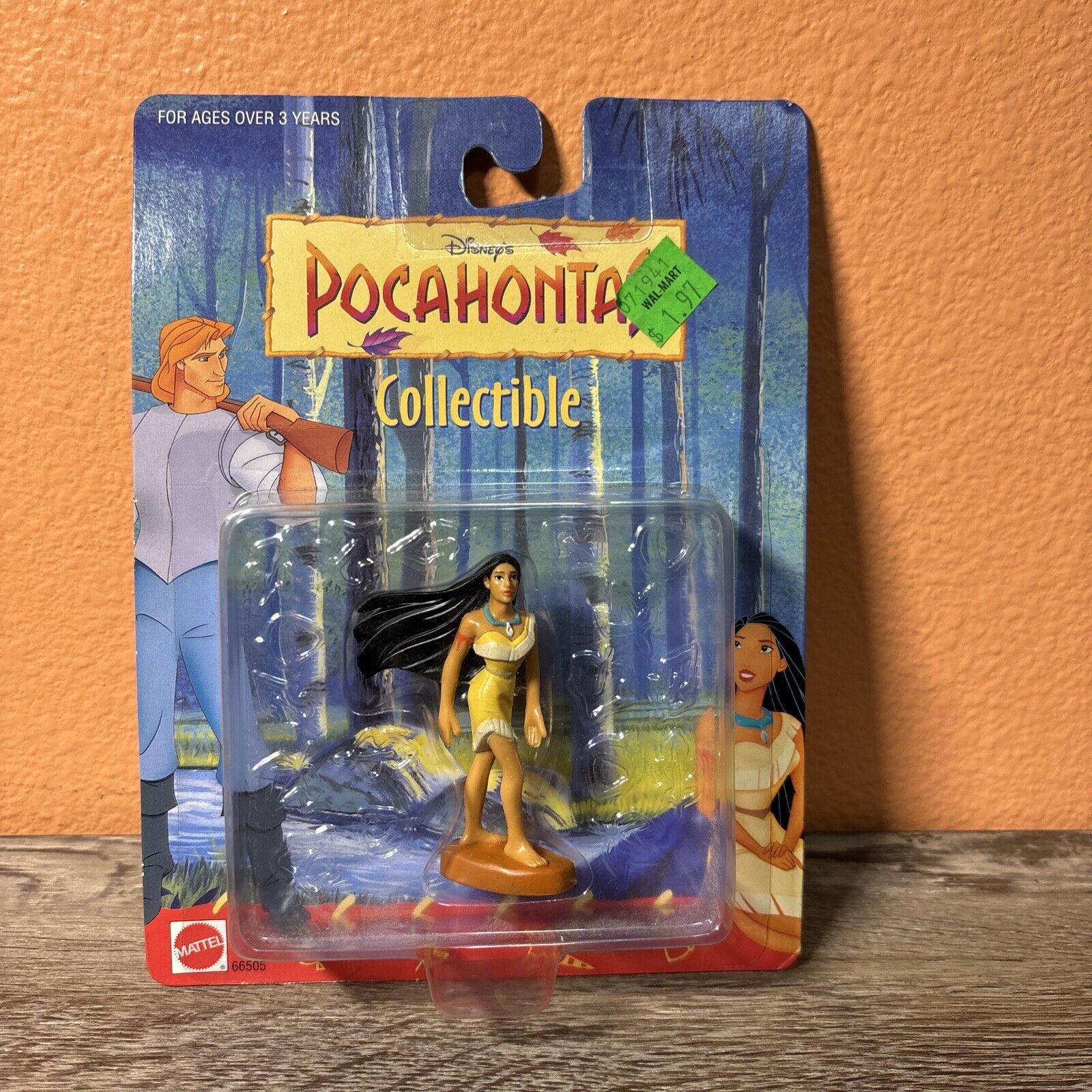Vintage Disney's Pocahontas Collectible Figure Mattel #66505 New In Box