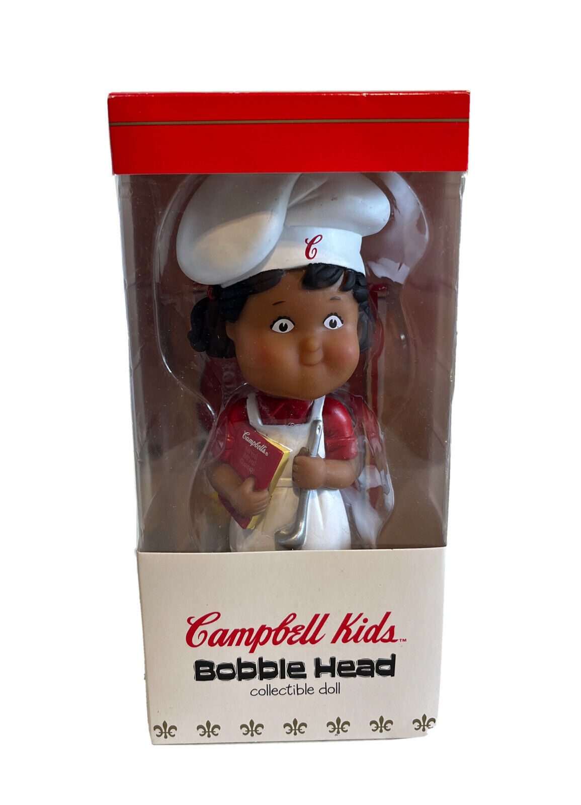 Vintage Campbell's Soup Kid Bobblehead  Collectible Doll Figure 2002
