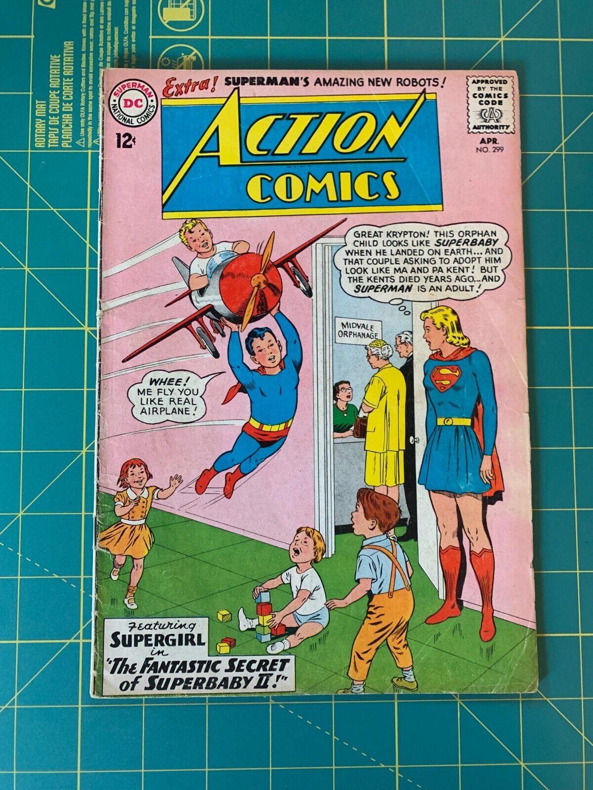 Action Comics #299 - Apr 1963 - Vol.1 - DC - Silver Age - 4.0 VG