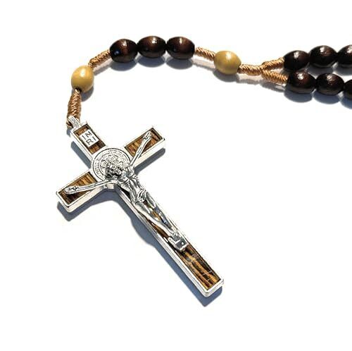 Made in Italy Rosary Blessed by Pope Francis Vatican Rome Holy Father Medal New