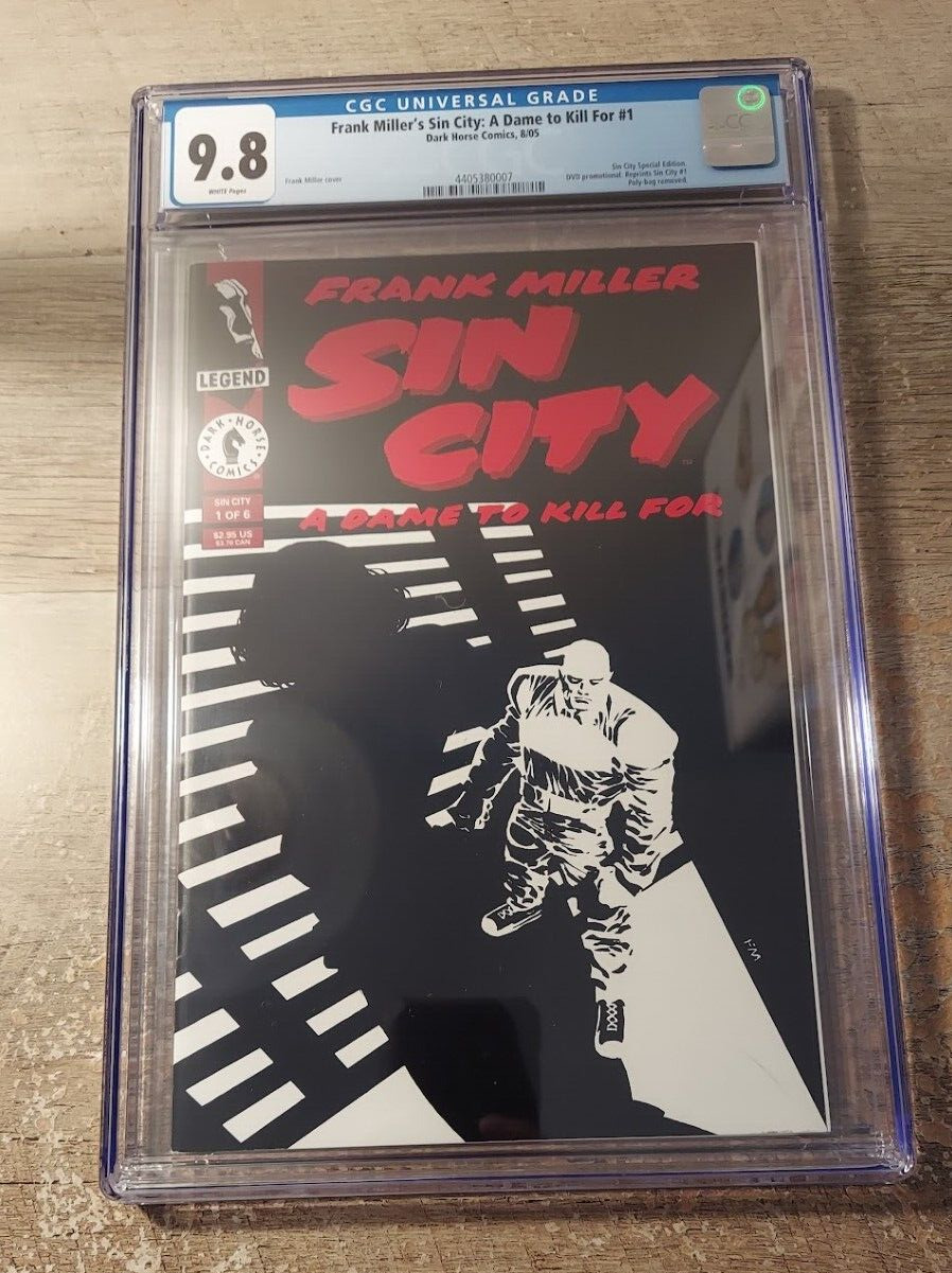 2005 FRANK MILLER\'S SIN CITY: A DAME TO KILL FOR #1 CGC 9.8