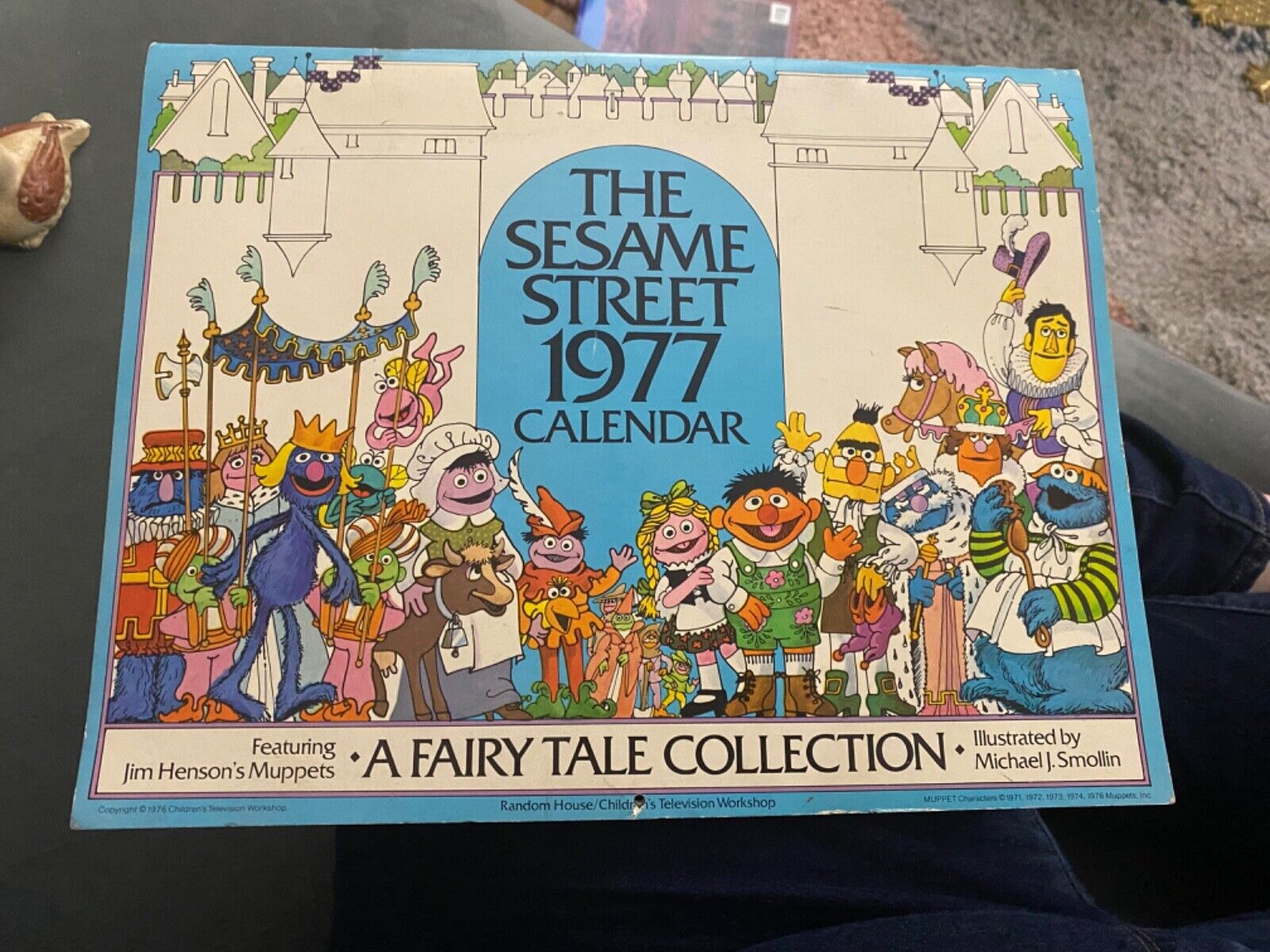 Sesame Street Muppets 1977 Calendar A Fairy Tale Collection