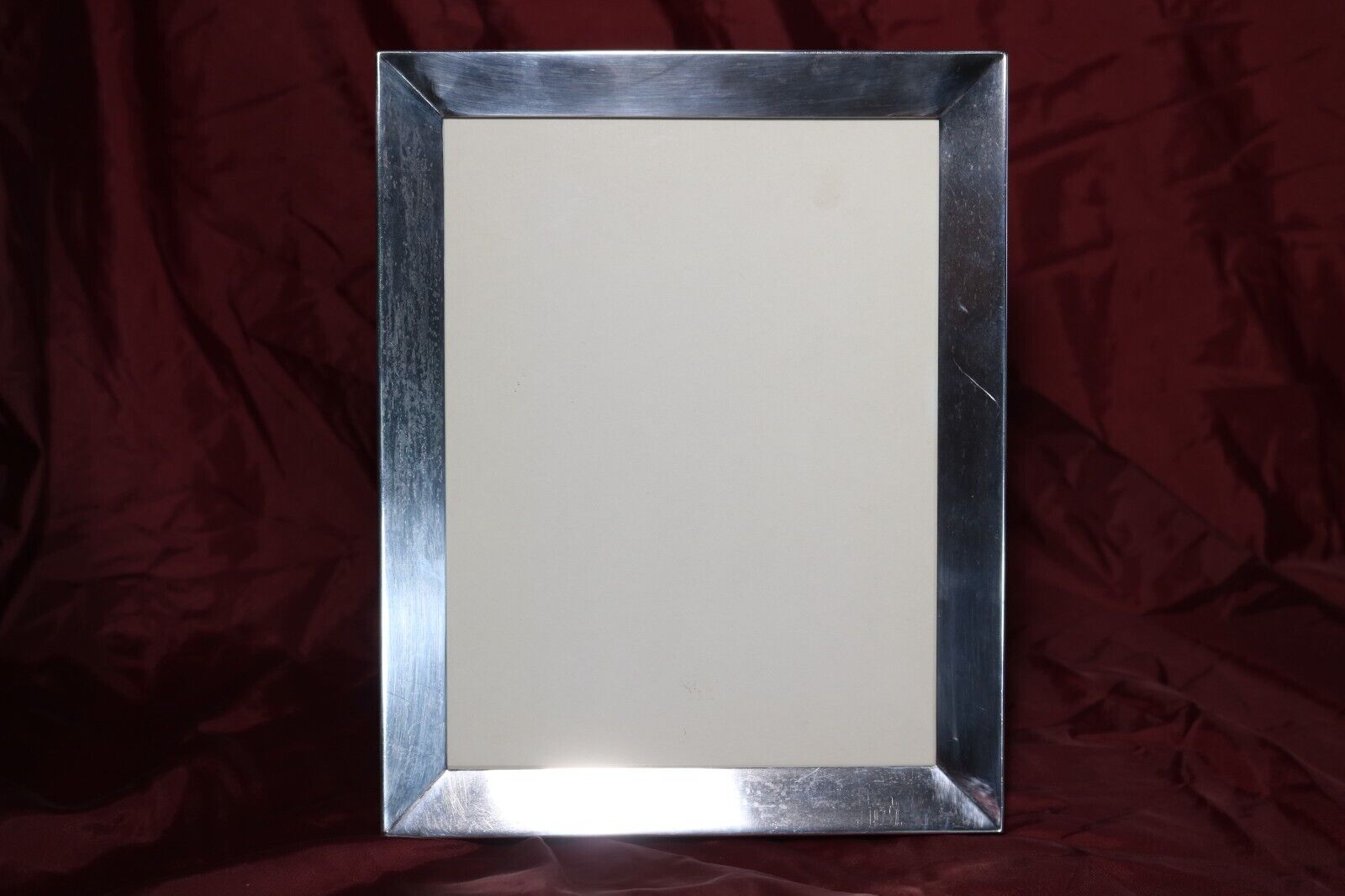 Vintage HEAVY STERLING SILVER PHOTO FRAME SHREVE CRUMP & LOW HAND MADE 225.7g