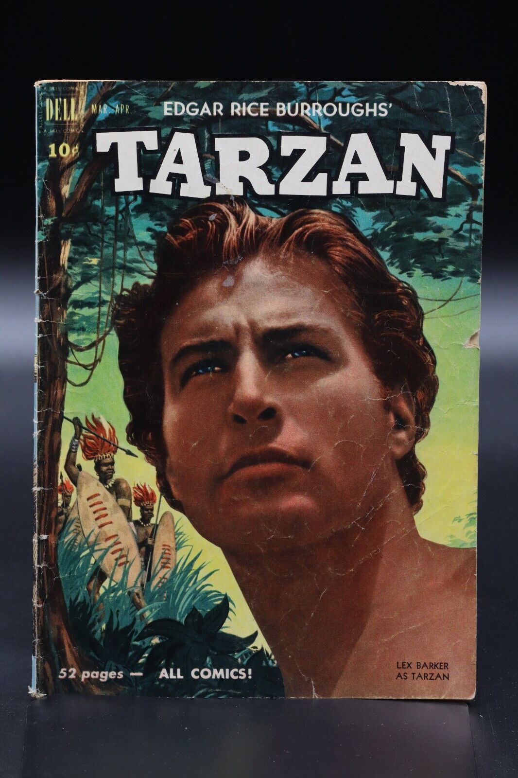 Tarzan (1948) #20 Lex Barker Photo Cover Jesse Marsh Art Dell Comics ERB GD/VG