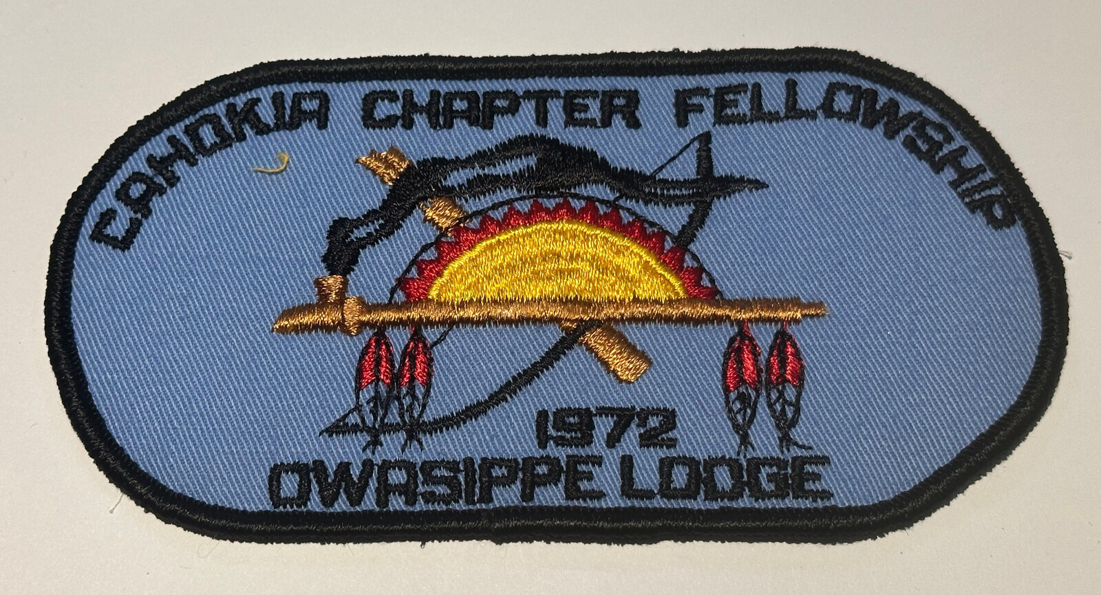 1972 OA Lodge 7 Owasippe Chapter  Event Patch  Boy Scout TK6