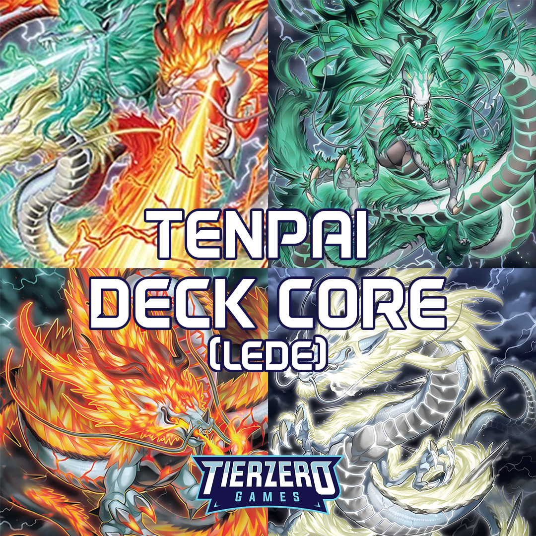 YuGiOh Tenpai Dragon LEDE Deck Core Bundle 21 CARDS