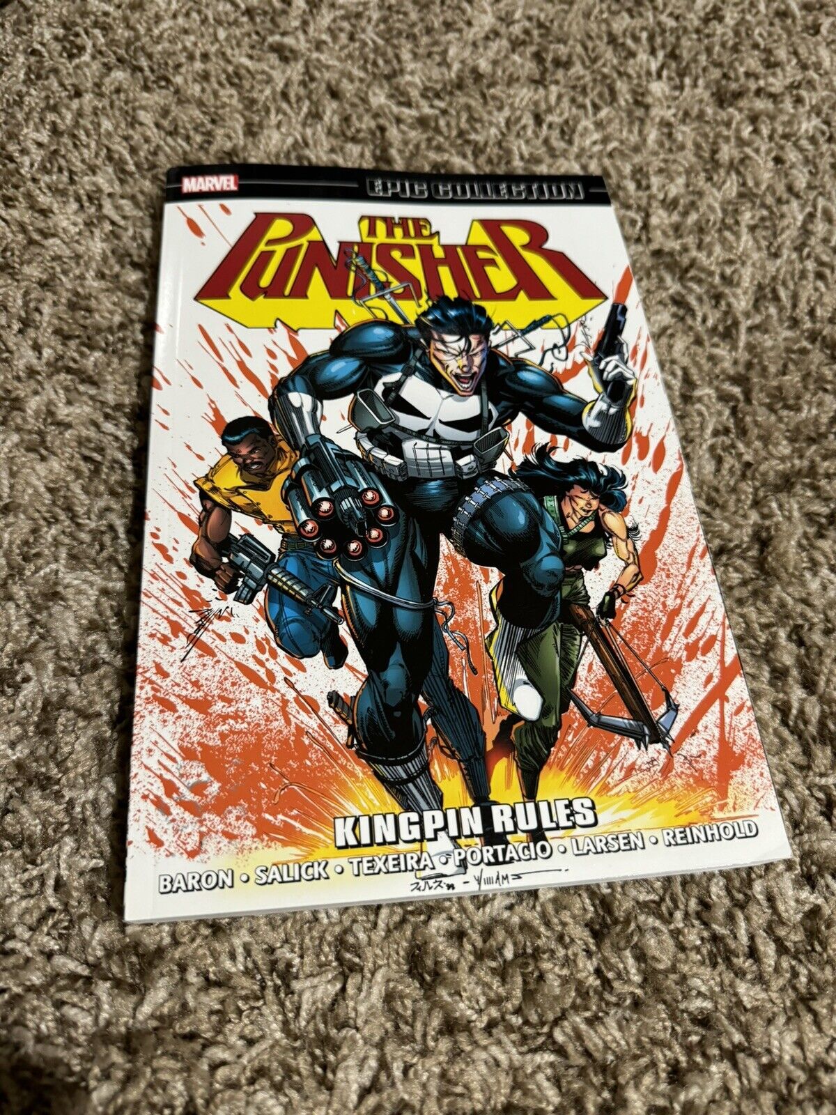 The Punisher Epic Collection: Kingpin Rules. Mike Baron (Paperback, 2019) Marvel