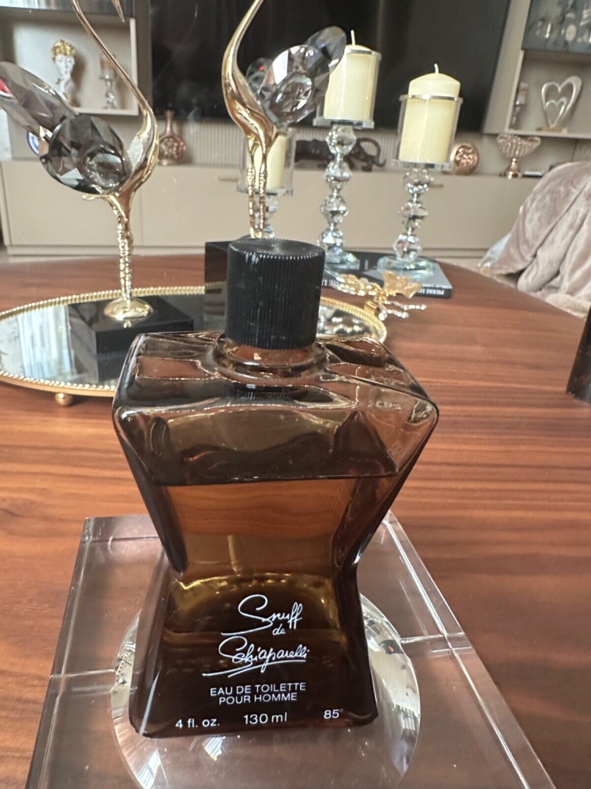 Rare old Schiaparelli Snuff edt pour homme splash 110 ml men perfume