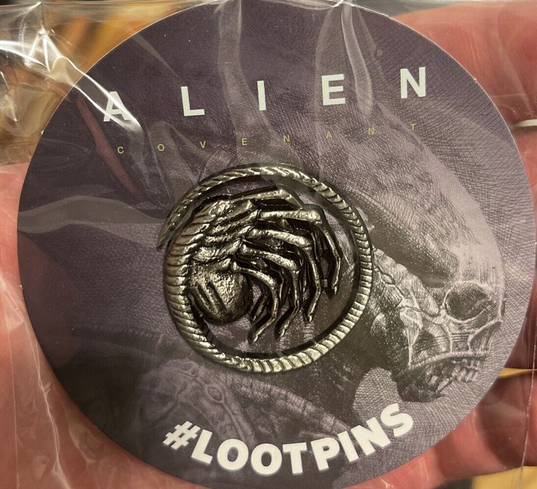 Alien Covenant Loot Crate Lapel Pin 2018 Lootpin Movie 20th Century Fox