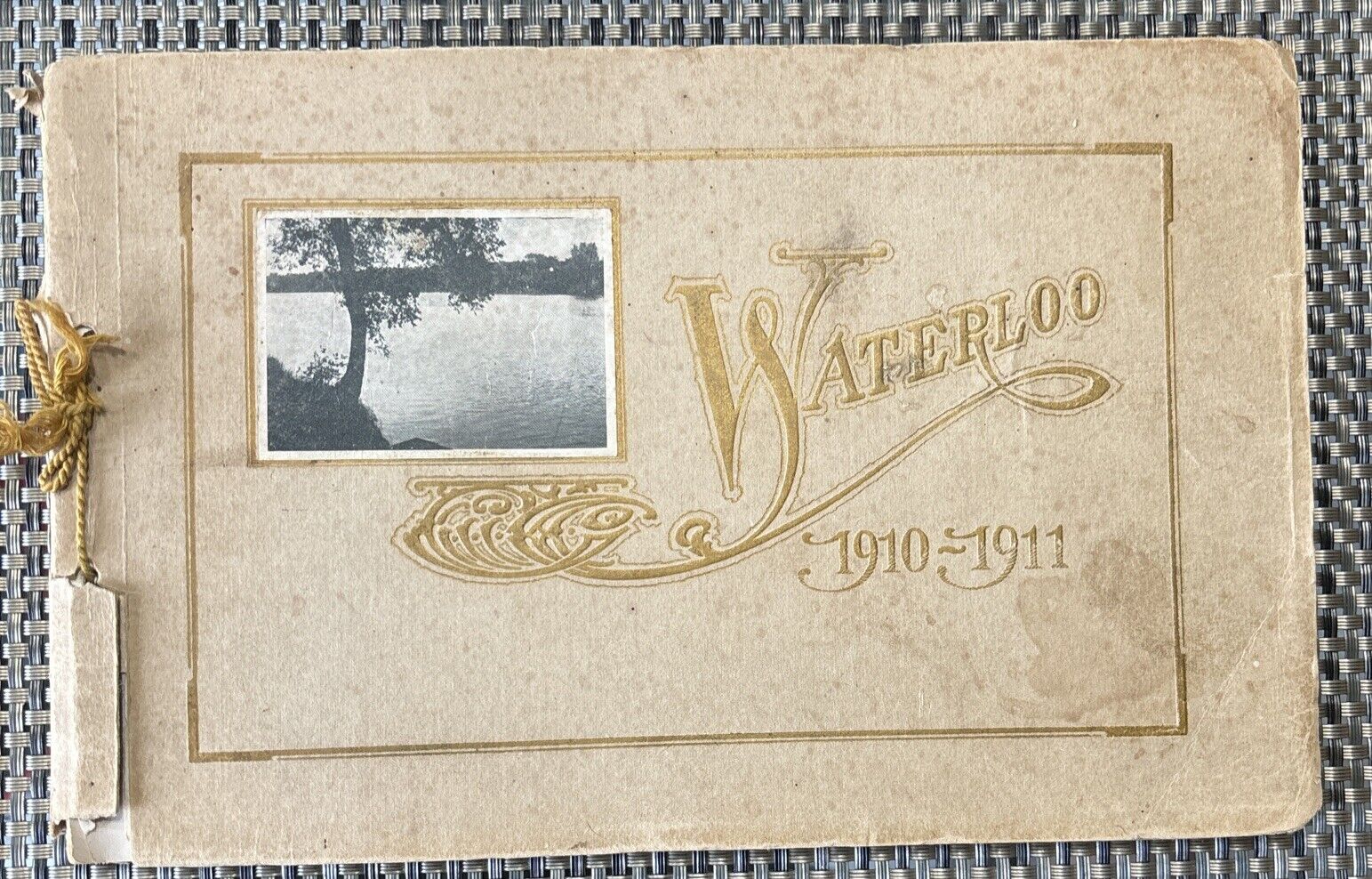 Antique Waterloo Iowa City Info & Picture Booklet 1910-1911