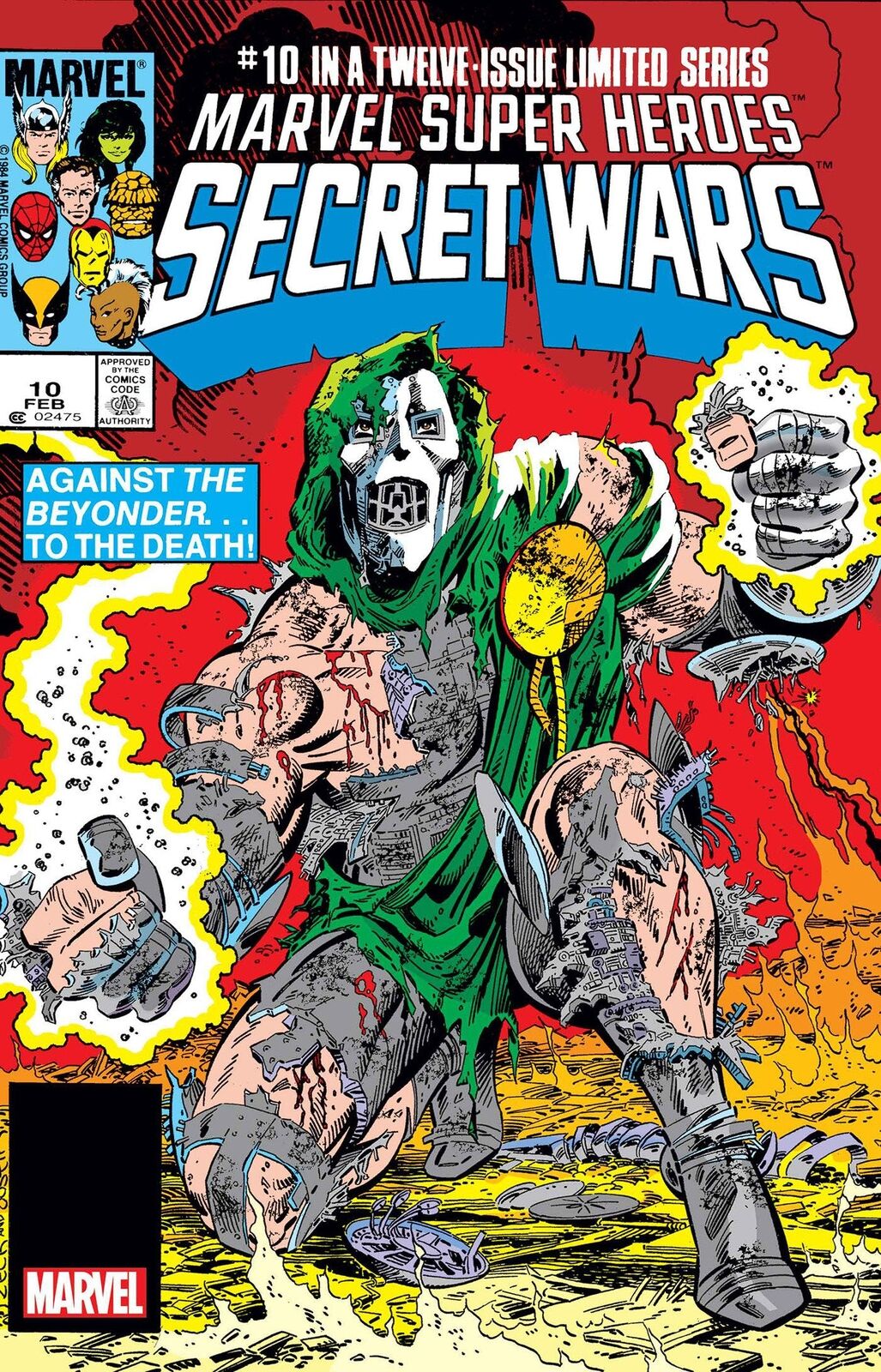 MARVEL SUPER HEROES SECRET WARS #10 FACSIMILE EDITION FOIL (PRESALE 10/2/24)