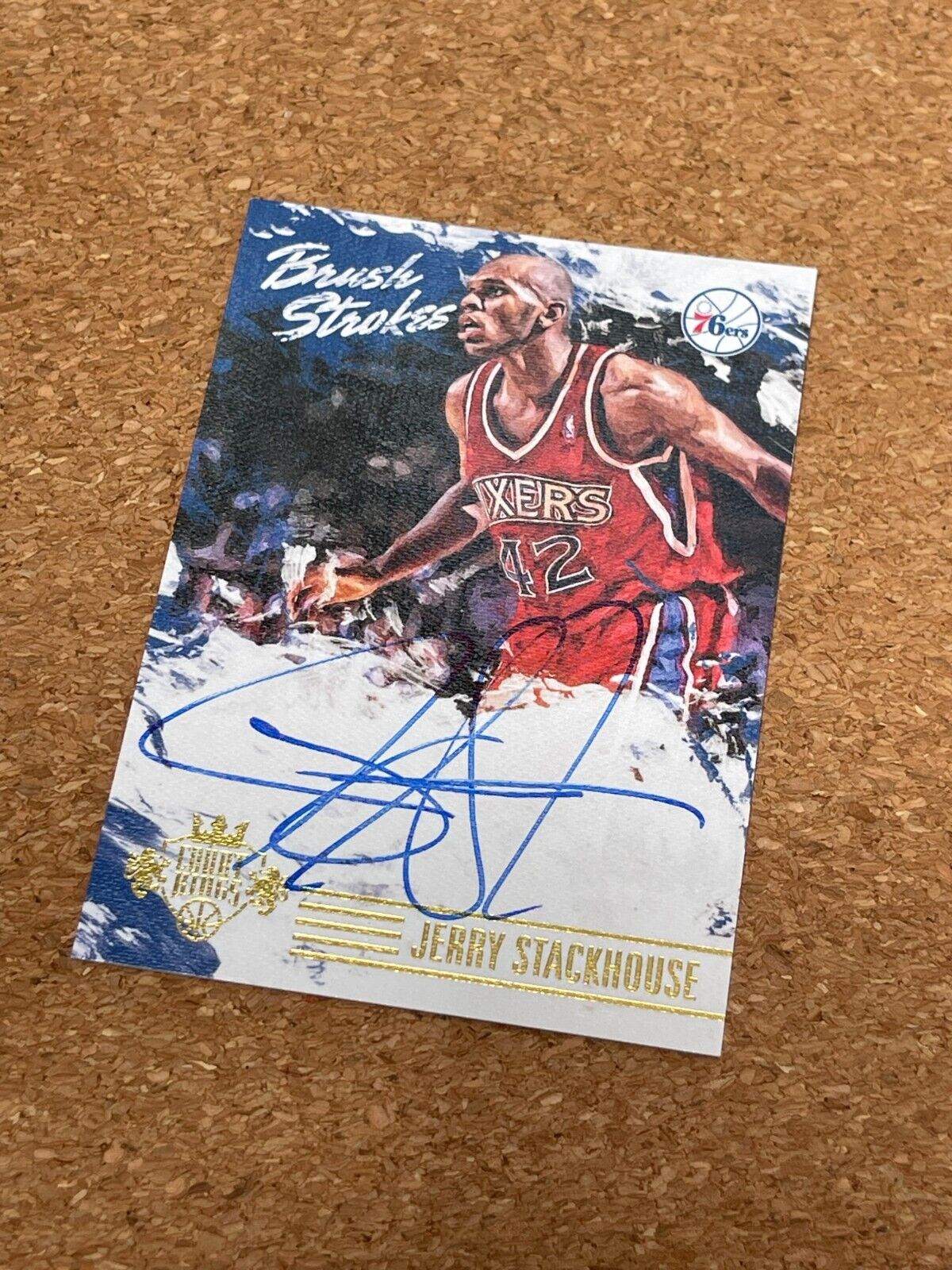 2015-16 Panini Court Kings Jerry Stackhouse On Card Car /99