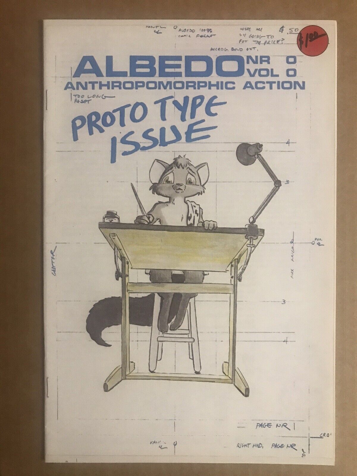 Albedo #0 Thoughts and Images 1985 Comic Book