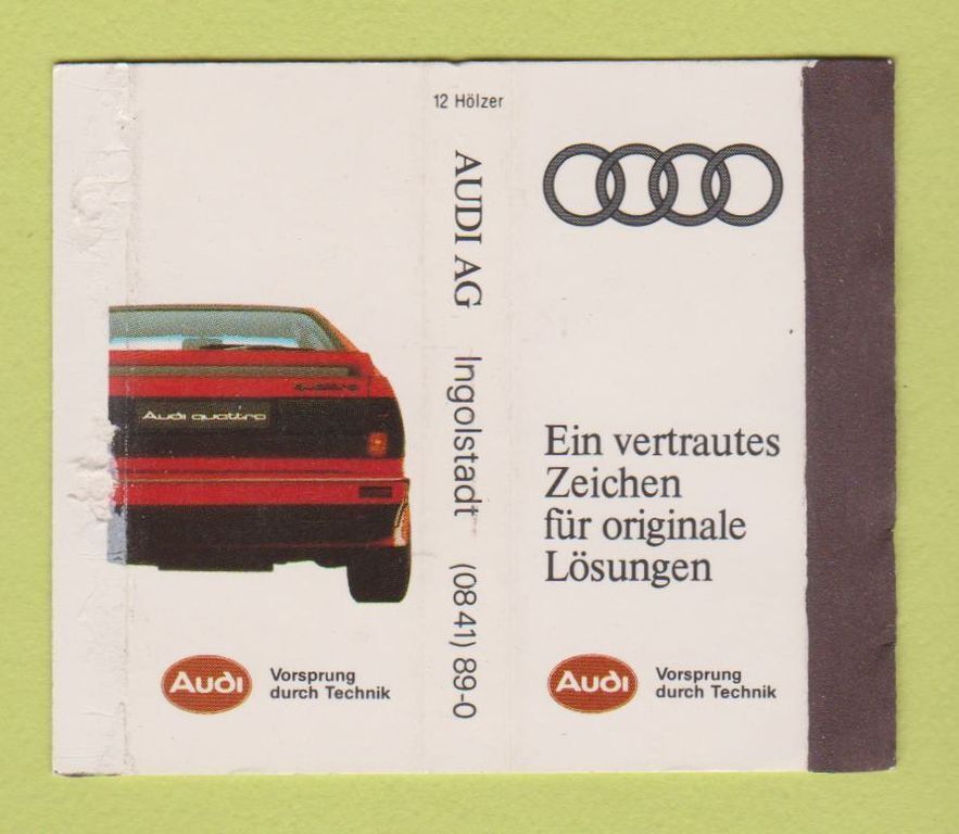 Matchbox - Audi AG Cars