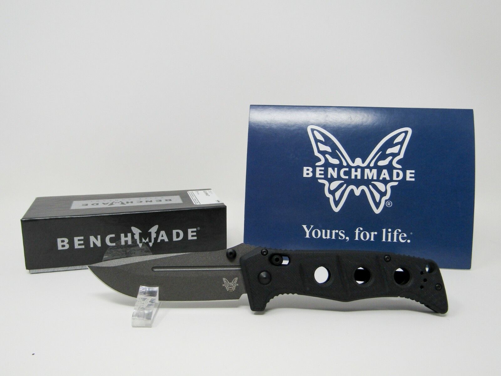 275GY-1 Adamas - Benchmade Black Class RARE DISCONTINUED BY BENCHMADE COLLECTORS