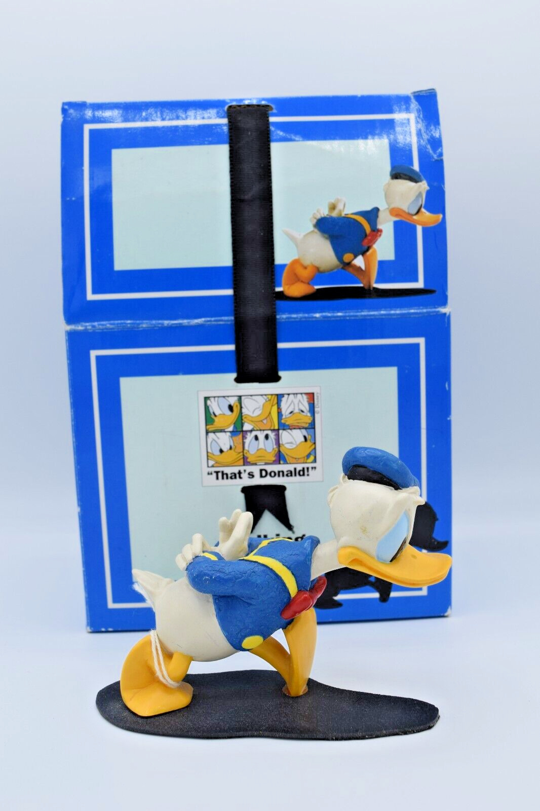 RARE Disney Enesco Donald Duck Walking Worried Figurine - That's Donald - DF0007