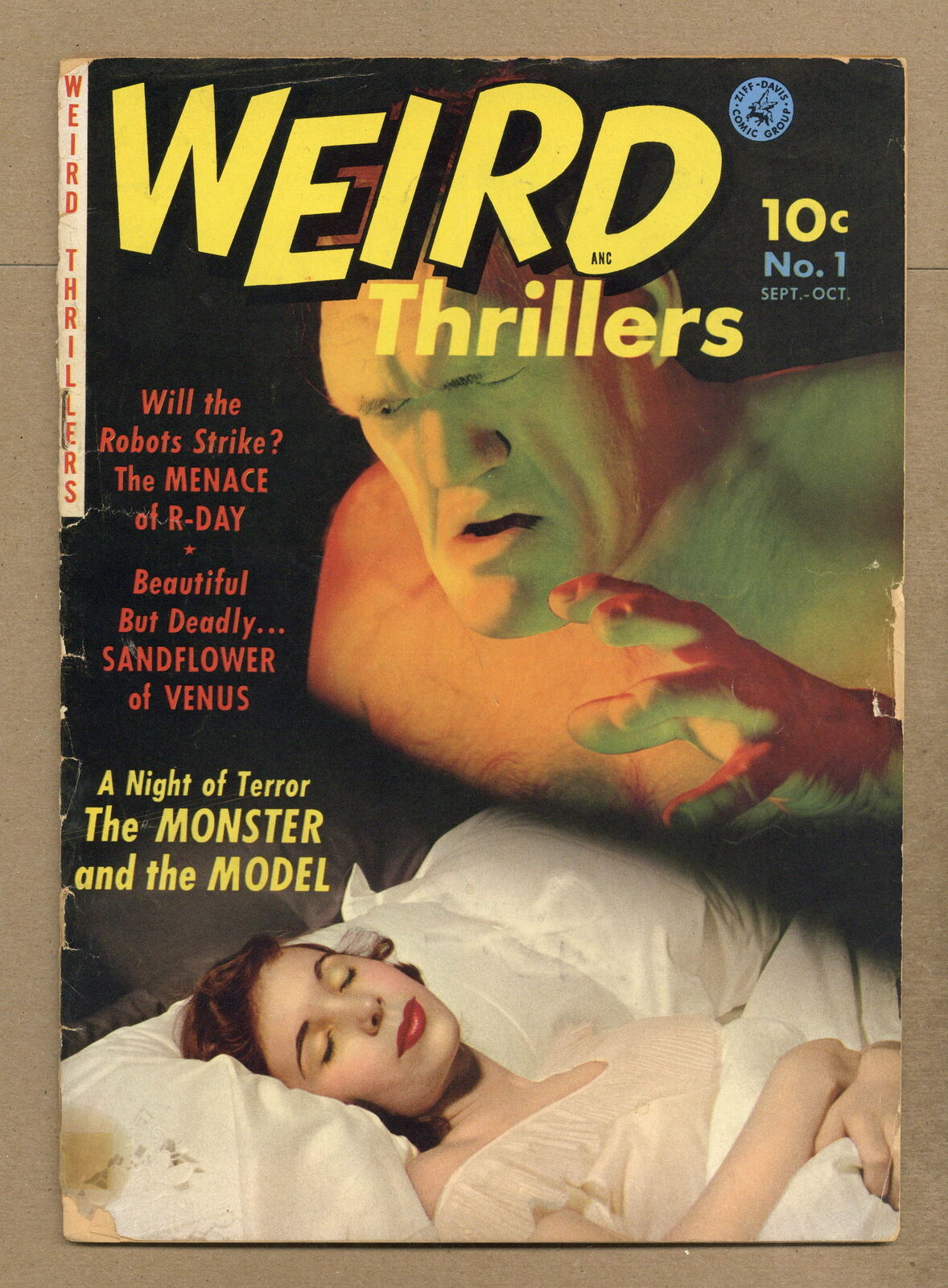 Weird Thrillers #1 PR 0.5 1951