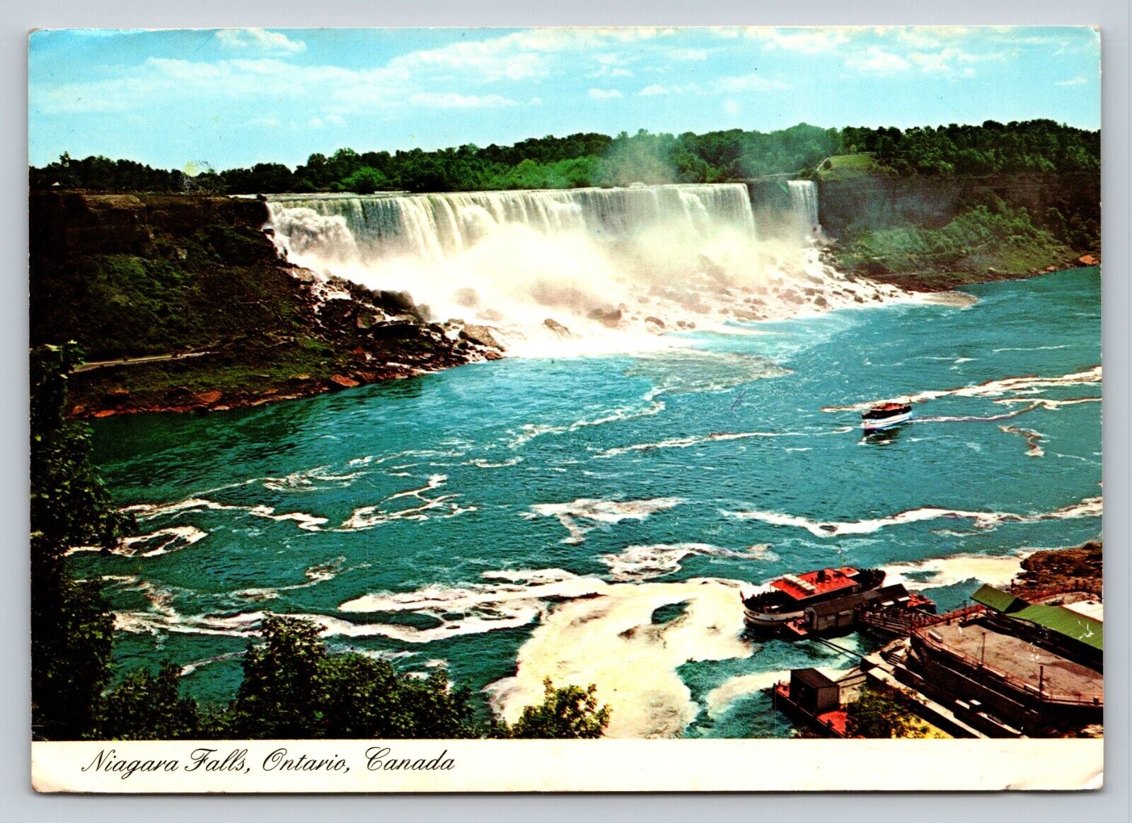 Maid of The Mist at Niagara Falls in Canada 4x6\