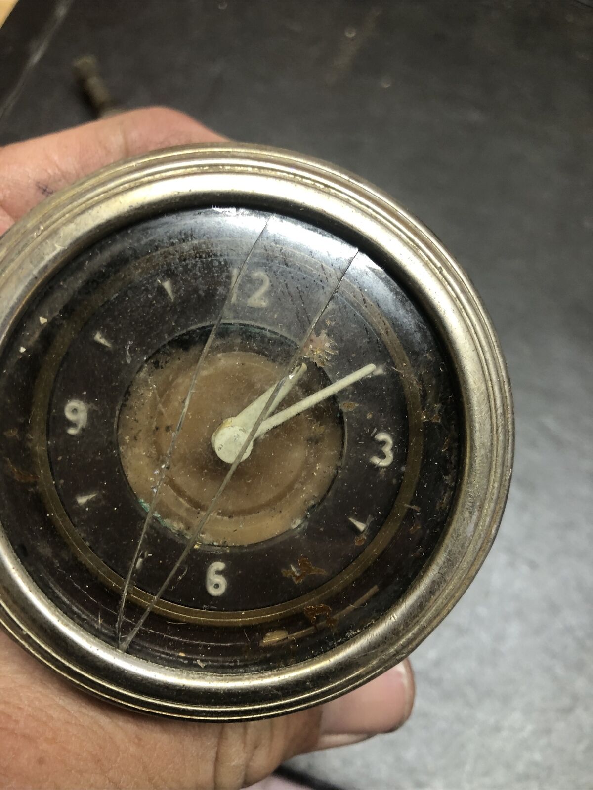1941 Lincoln Continental Clock Original Rare