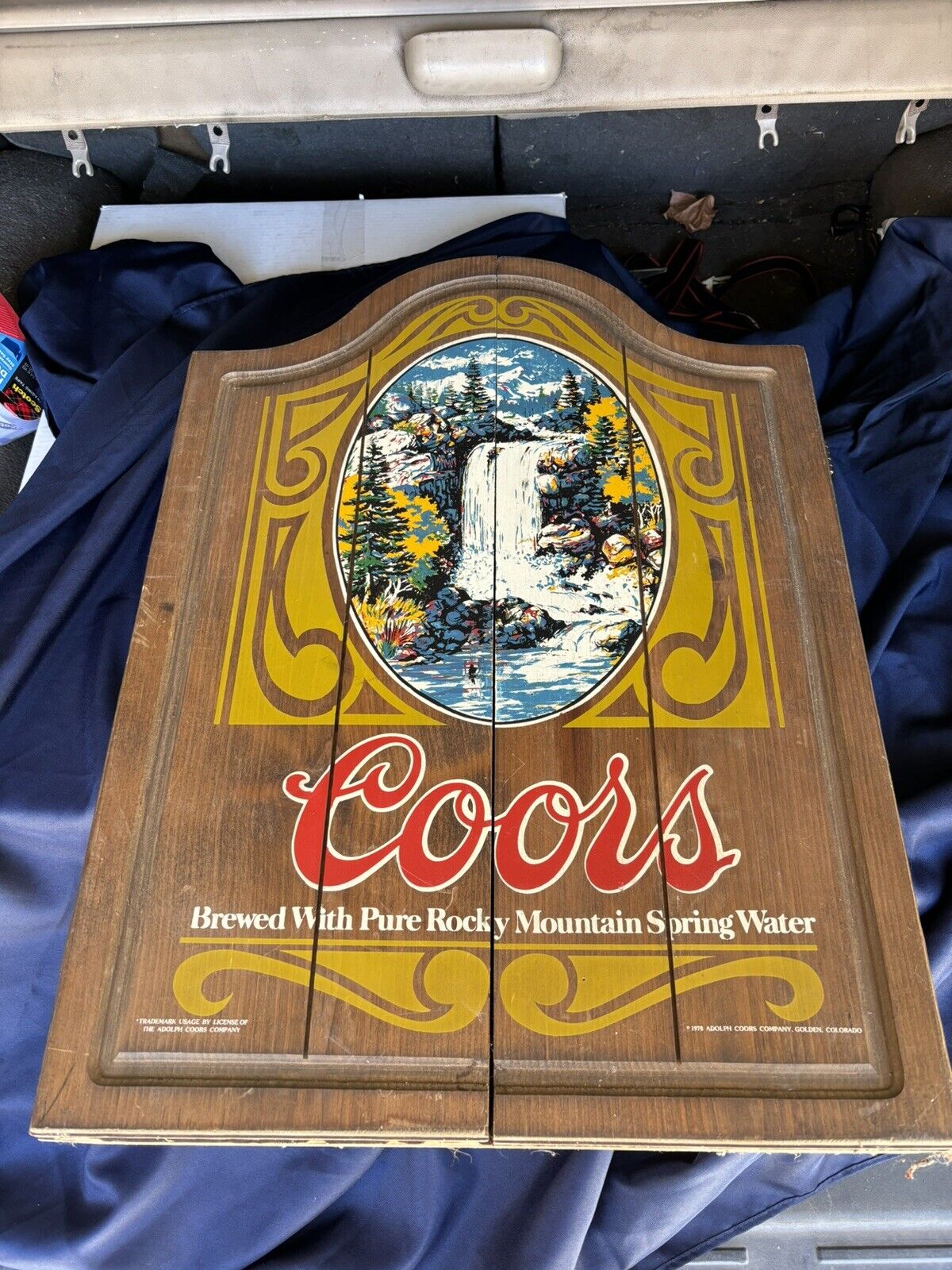 Vintage- Coors Light Dart Board