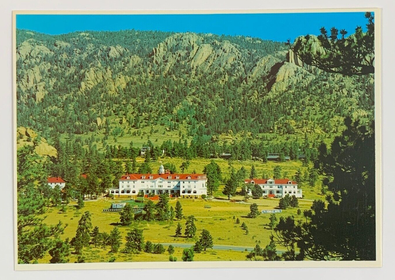 The Historic Stanley Hotel Estes Park Colorado Postcard Unposted